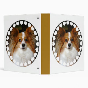 Papillon Dog Binder