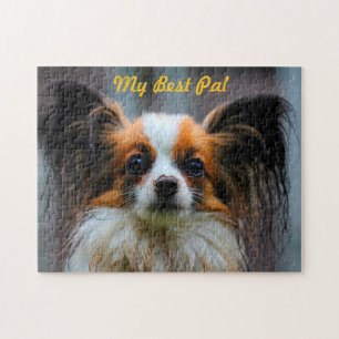 Papillon Dog. Jigsaw Puzzle