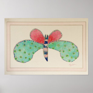 Papillon Dotto avec impression de viande française