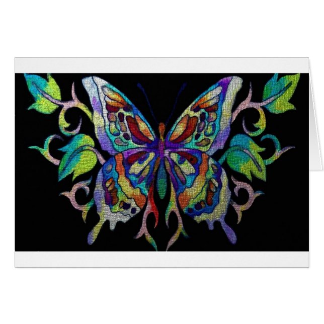papillon en verre (Devant horizontal)