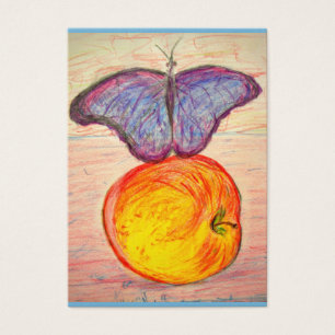 Papillon et pomme