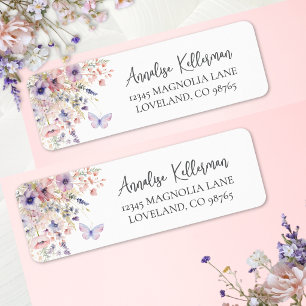 Papillon Fleur Sauvage Adresse de Retour