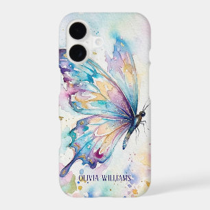 Papillon Floral Aquarelle Coloré