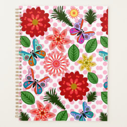 Papillon Floral de Jardin de Printemps Moderne 