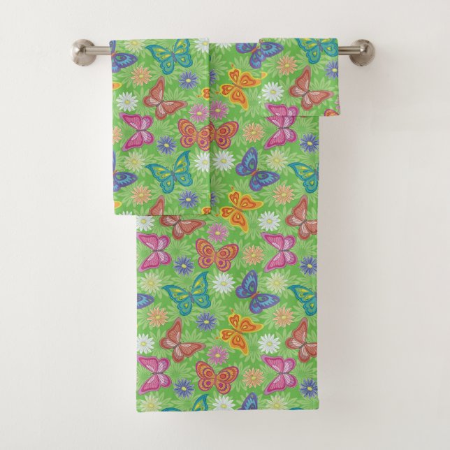 Papillon Floral naturel moderne de luxe (En situation)