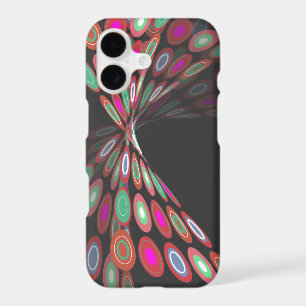 Papillon Fuchsia Abstrait Moderne Numérique Torsad