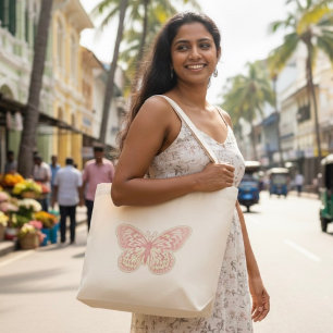 Papillon grand Sac fourre-tout