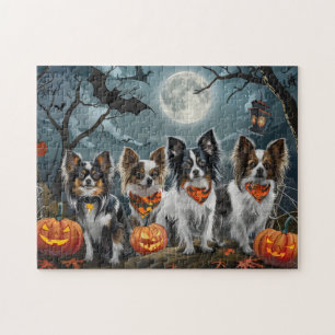 Papillon Halloween Spooky Jigsaw Puzzle
