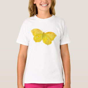 Papillon Jaune Citron volant T-Shirt