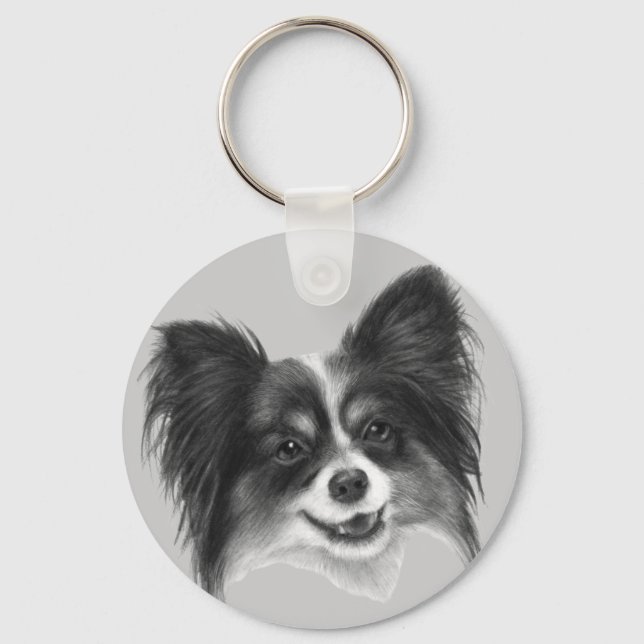 Papillon Keychain (Front)