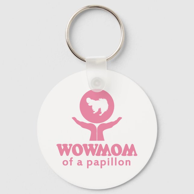 Papillon Keychain (Front)