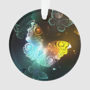 Papillon lumineux et papillons de nuit