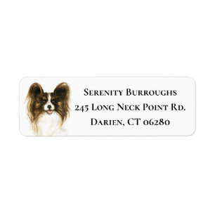 Papillon Maman Amoureux des chiens de marionnettes