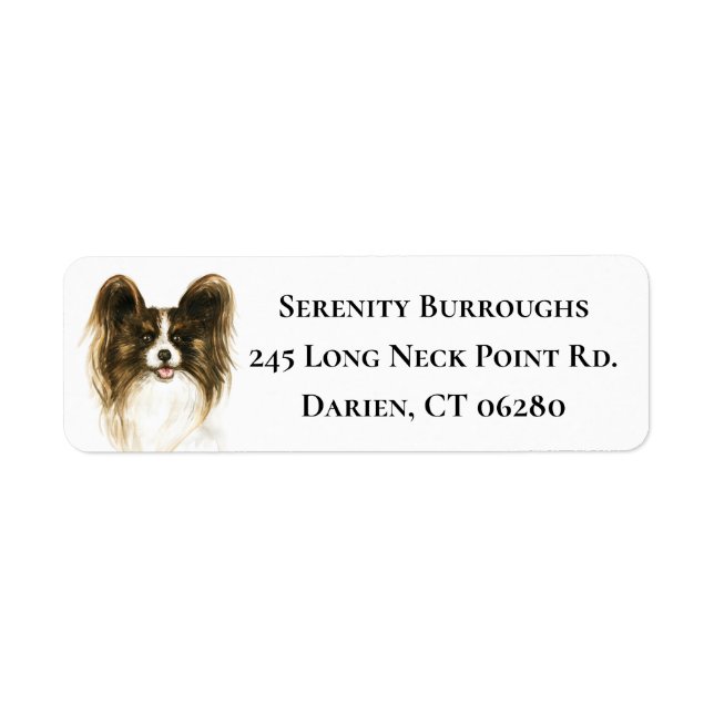 Papillon Mom Puppy Dog Lover Fur Mama Rescue (Front)