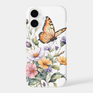 Papillon Monarch Aquarelle Beau