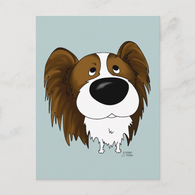 Papillon Postcard (Front)