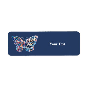 Papillon pour le 250e anniversaire des États-Unis