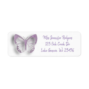 Papillon pourpre
