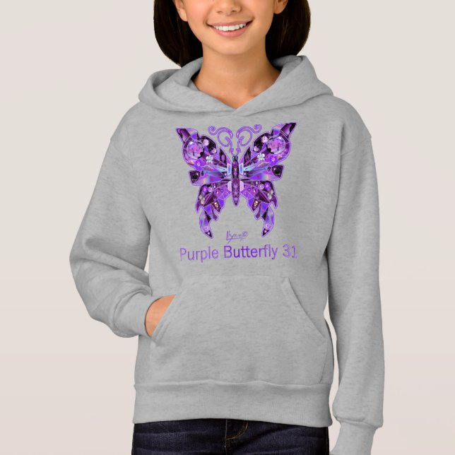 Papillon pourpre 31 (Devant)