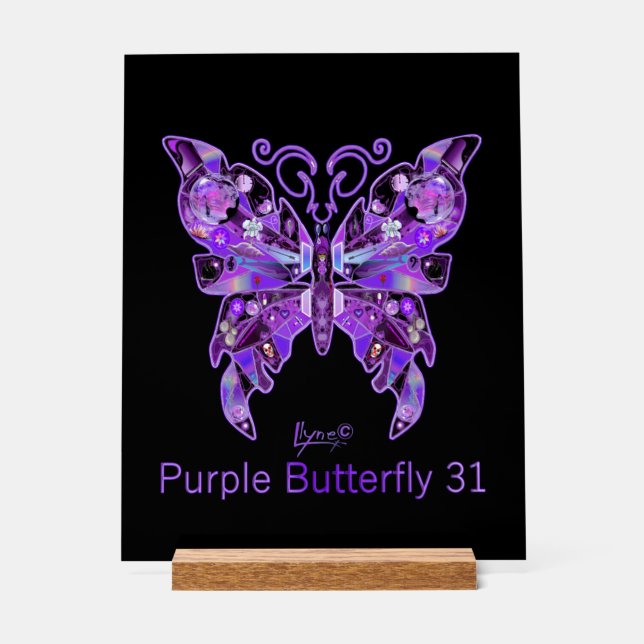 Papillon pourpre 31 (Recto)