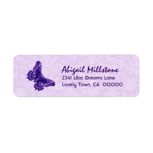 Papillon pourpre V004