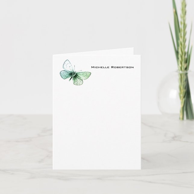 Papillon professionnel minimaliste Plain moderne (Devant)