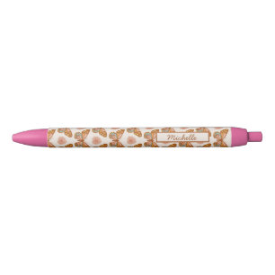 Papillon rétro été Stylo personnalisé