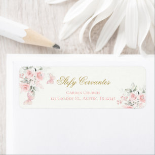 Papillon rose Quinceañera
