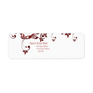 Papillon rouge
