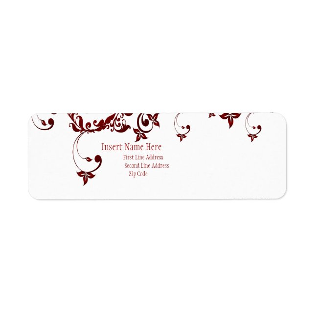 Papillon rouge (Devant)