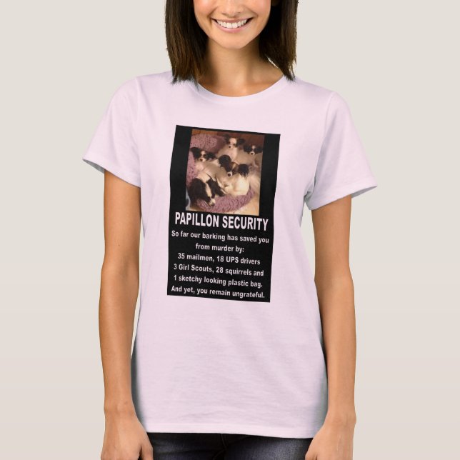 PAPILLON SECURITY T-Shirt (Front)