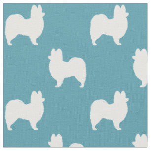Papillon Silhouettes Pattern Fabric