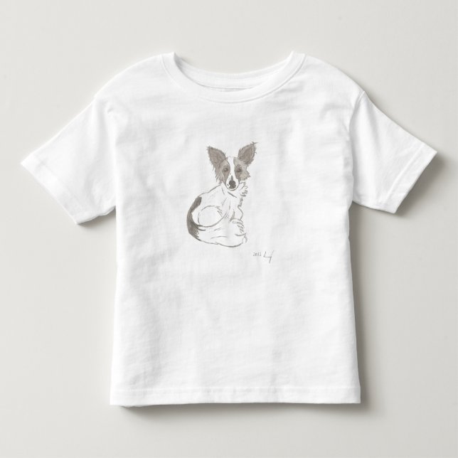 Papillon Sketch Shirts (Front)