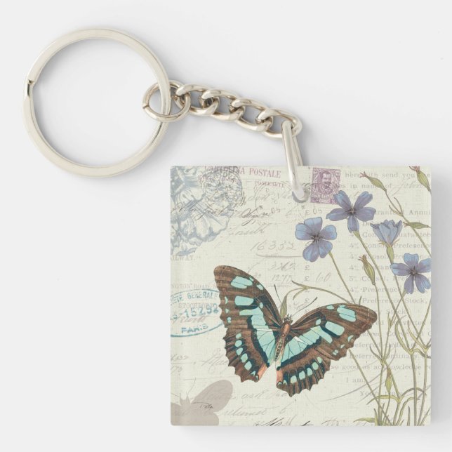 Papillon Tales Keychain (Front)