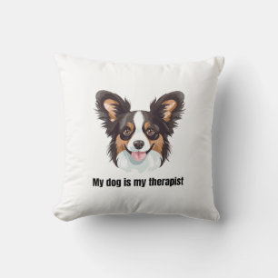 Papillon Throw Pillow