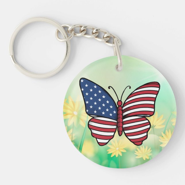 Papillon USA - Numéro de drapeau 62614 (Devant)