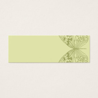 Papillon vert et bande