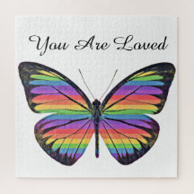 Papillon Vous Êtes Aimé Puzzle