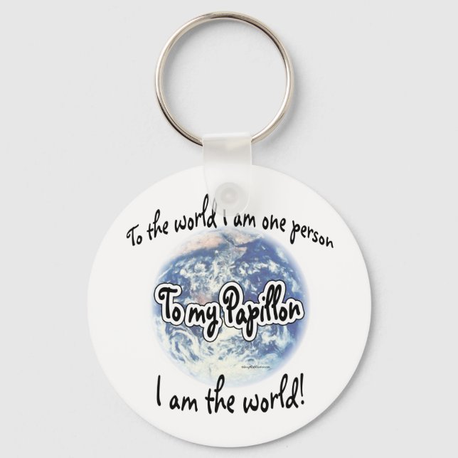Papillon World 2 - Keychain (Front)