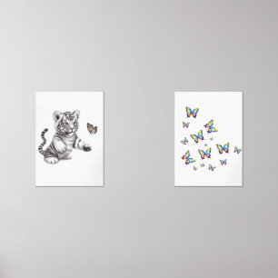 Papillons à la traîne