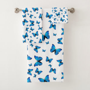 Papillons bleus