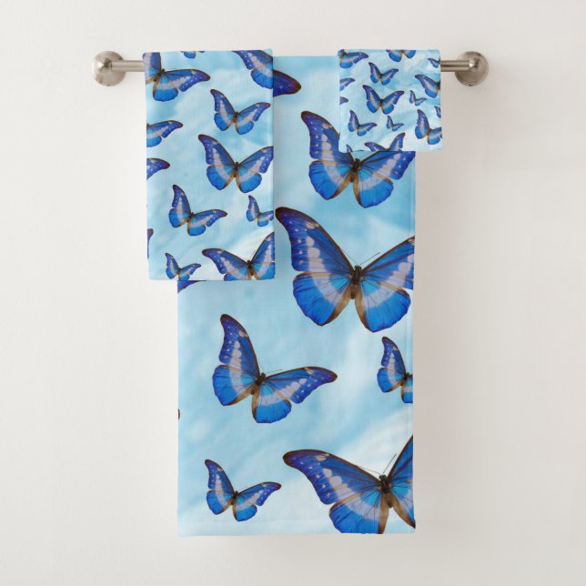 Papillons bleus (En situation)