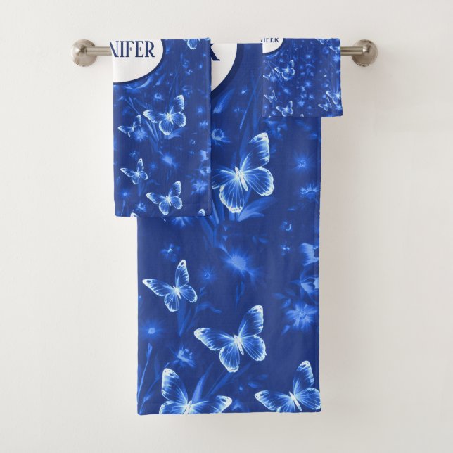 Papillons bleus de minuit (En situation)