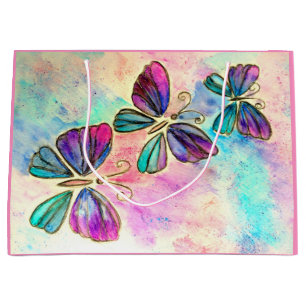 Papillons colorés Flying Sac ressort
