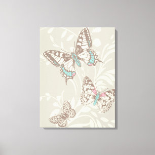 Papillons d'art graphique et impression de toile f