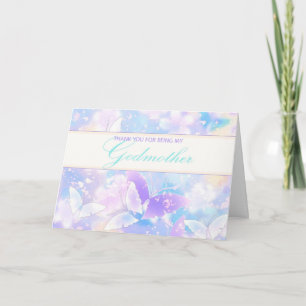 Papillons de pastel de Merci de marraine