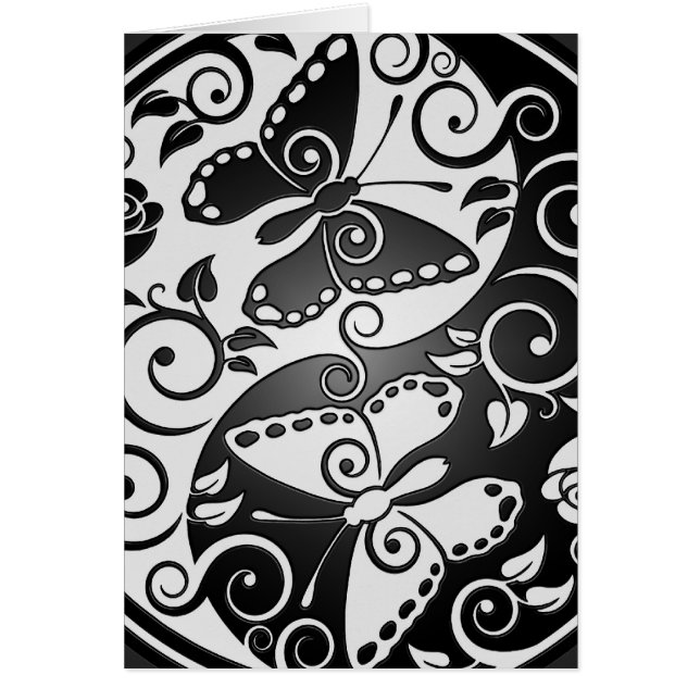 Papillons de Yin Yang (Devant)