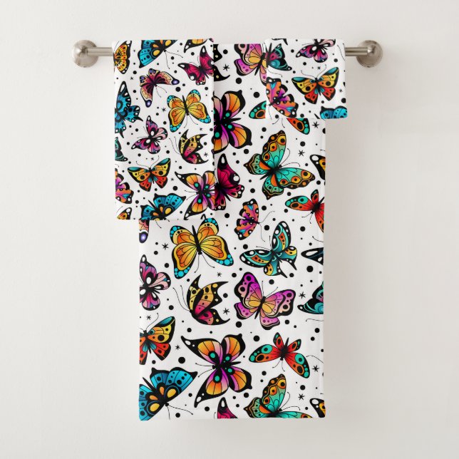 Papillons En Couleur (En situation)