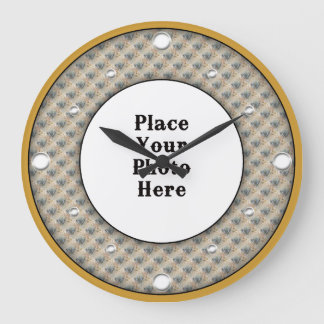 Papillons encadrez votre horloge murale photo