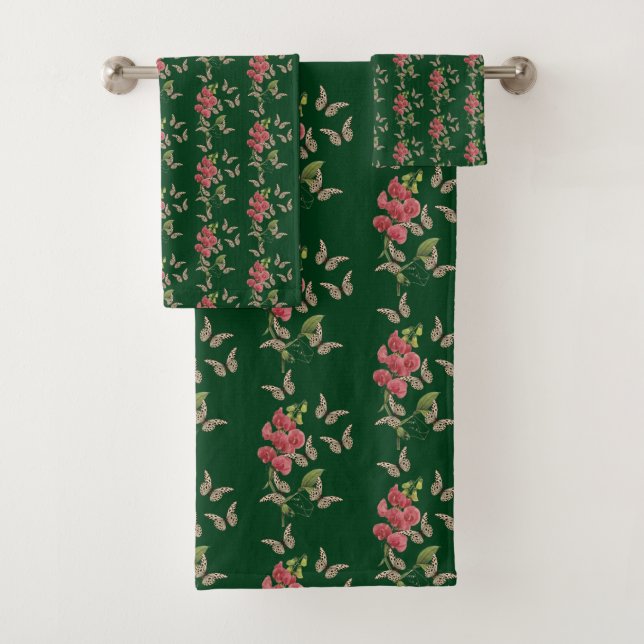 Papillons Et Fleur De Pois Doux      (En situation)